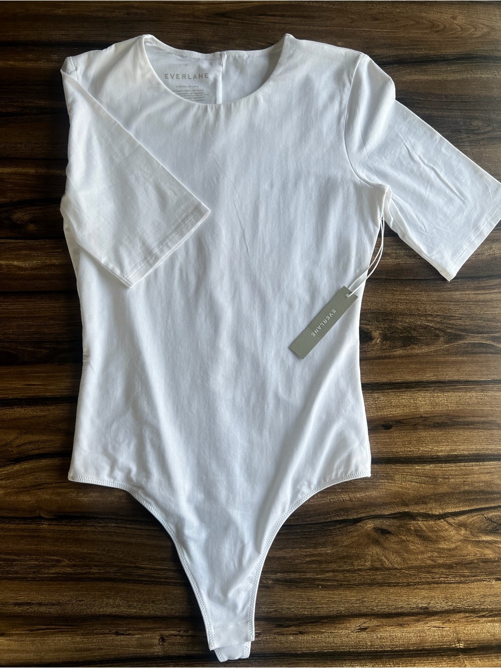 Everlane Brand New with Tags White Bodysuit